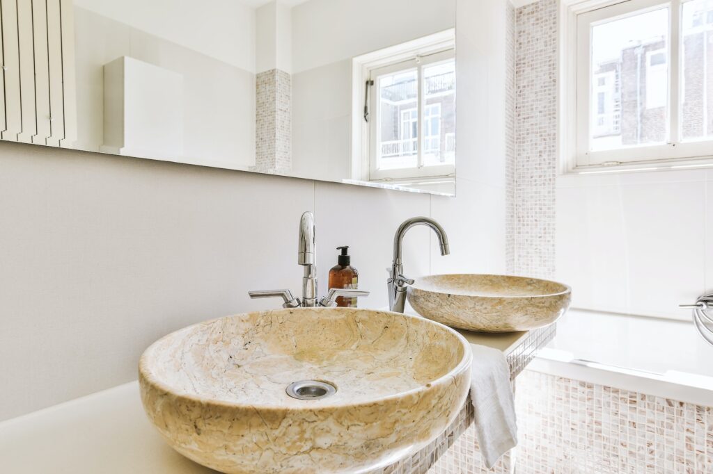 Elegant bathroom design